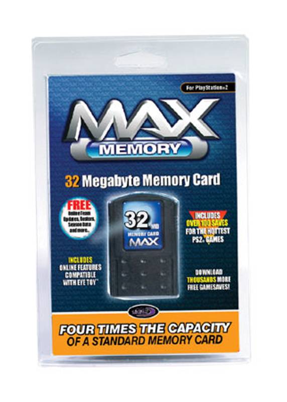 PS2 MAX Memory 32Mb minnekort
